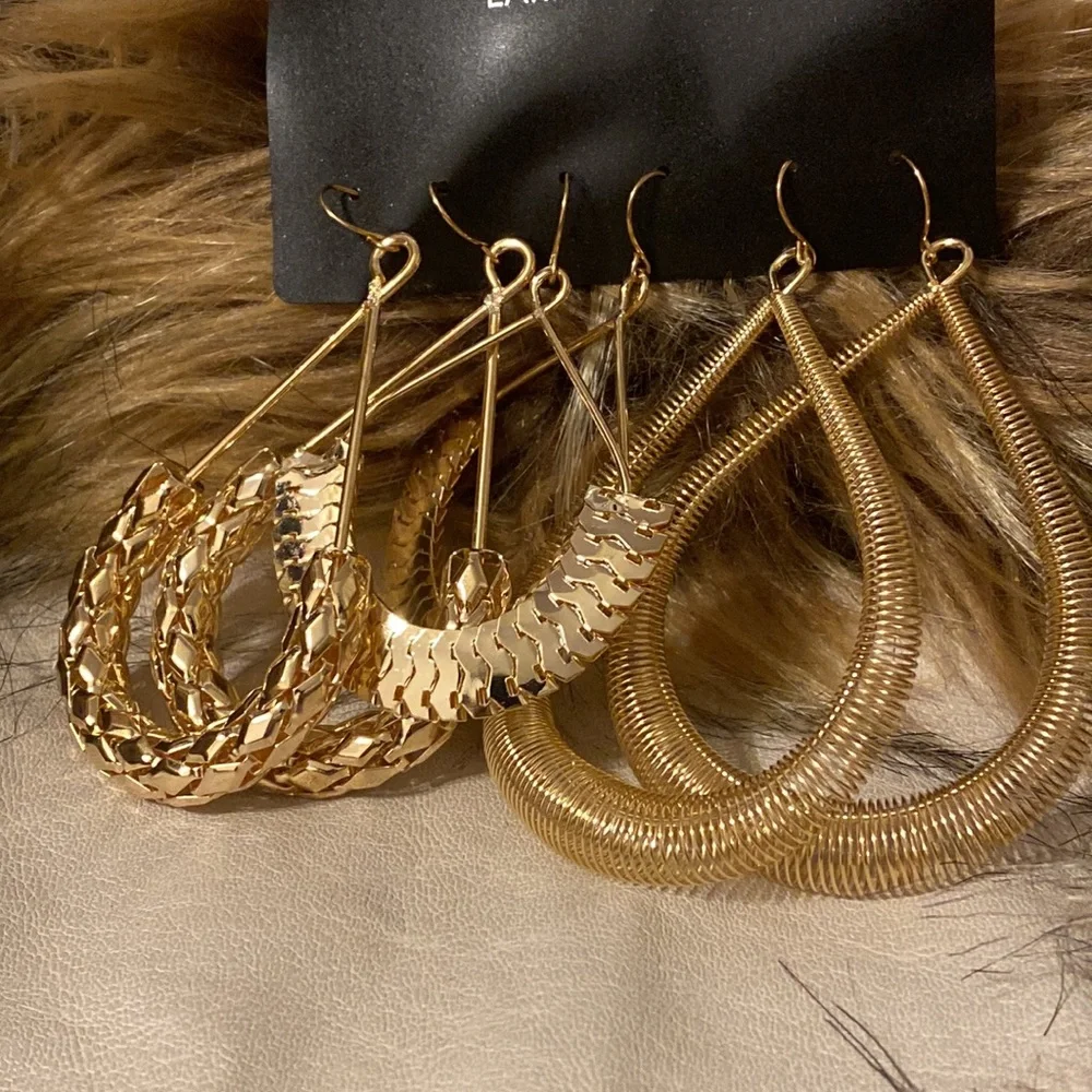 EARRING TRIO - Three pairs of earrings  #116 - Picture 2 of 4